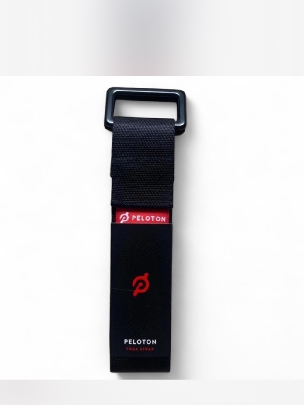 Peloton Black Yoga Strap with Metal Buckle